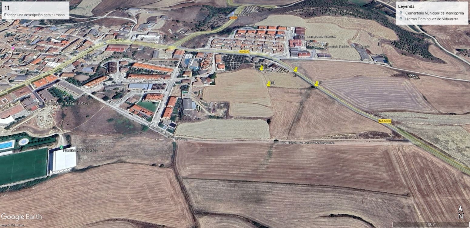 Byggegrund til salg i Mendigorria - € 220.000 (Ref: 8743150)