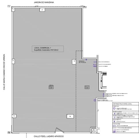 Erhverv til leje i Pamplona / Iruña - € 1.400 (Ref: 8789157)