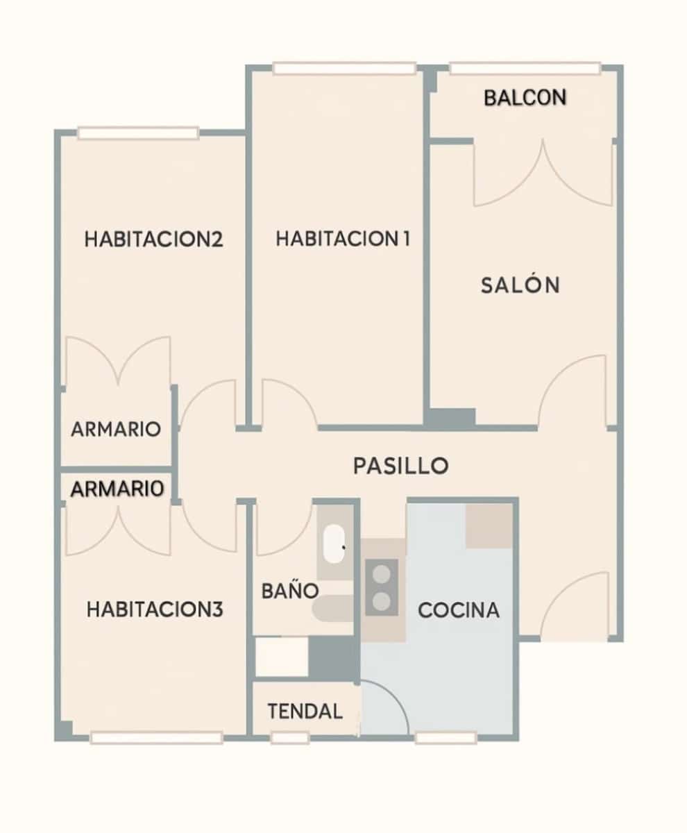 3 sovrum Lägenhet till salu i Baranain - 260 000 € (Ref: 9367115)