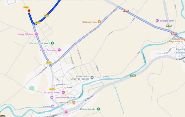 Tontti myytävänä paikassa Cuzcurrita de Río Tirón - 178 000 € (Ref: 9508546)