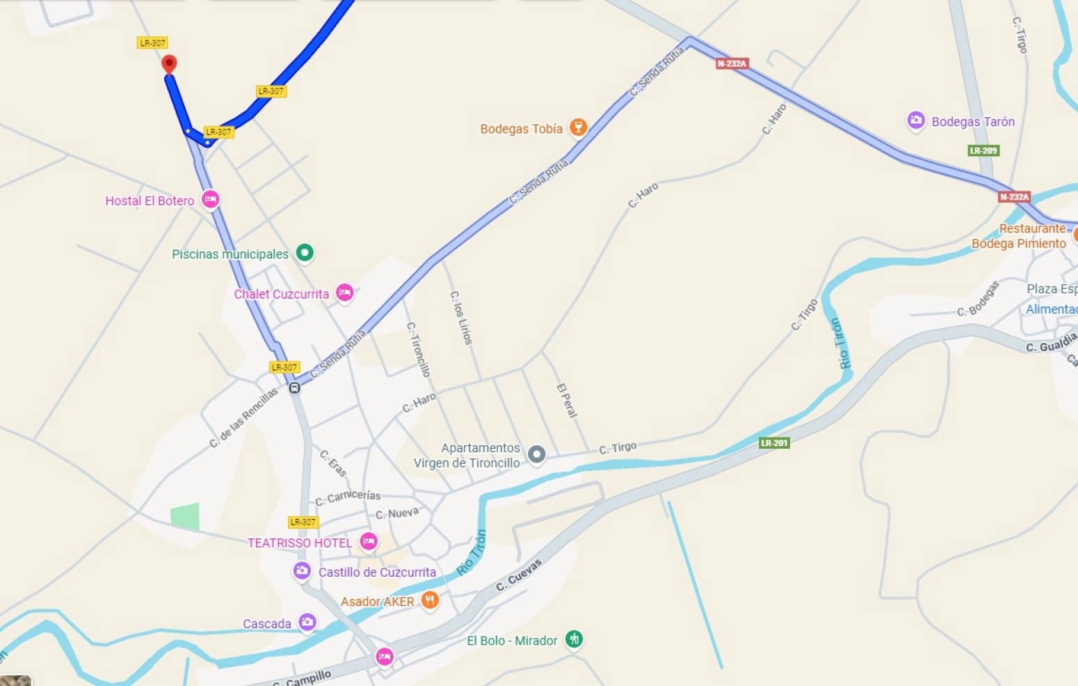 Tontti myytävänä paikassa Cuzcurrita de Rio Tiron - 99 000 € (Ref: 9508547)