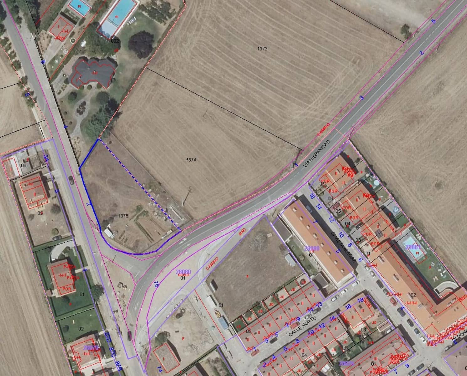 Tontti myytävänä paikassa Cuzcurrita de Rio Tiron - 79 000 € (Ref: 9508548)