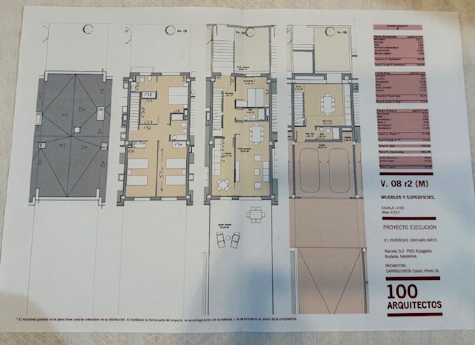 4 sypialnia Willa na sprzedaż w Burlada z garażem - 507 000 € (Ref: 9524064)