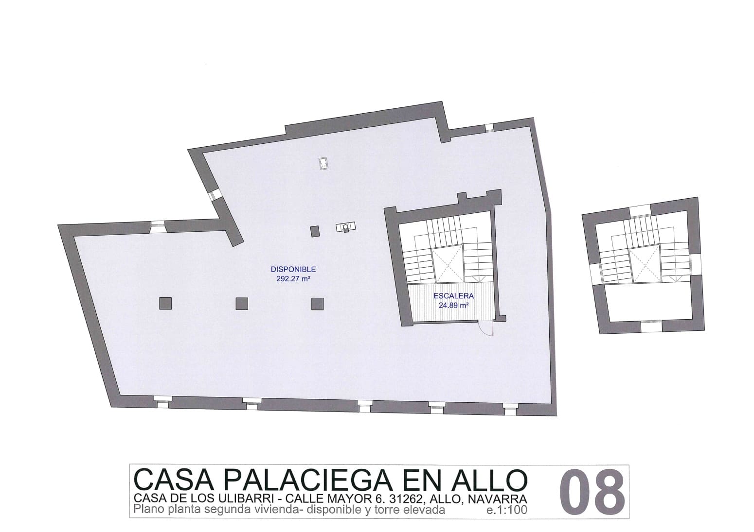 8 sovrum Villa till salu i Allo med garage - 500 000 € (Ref: 9629798)