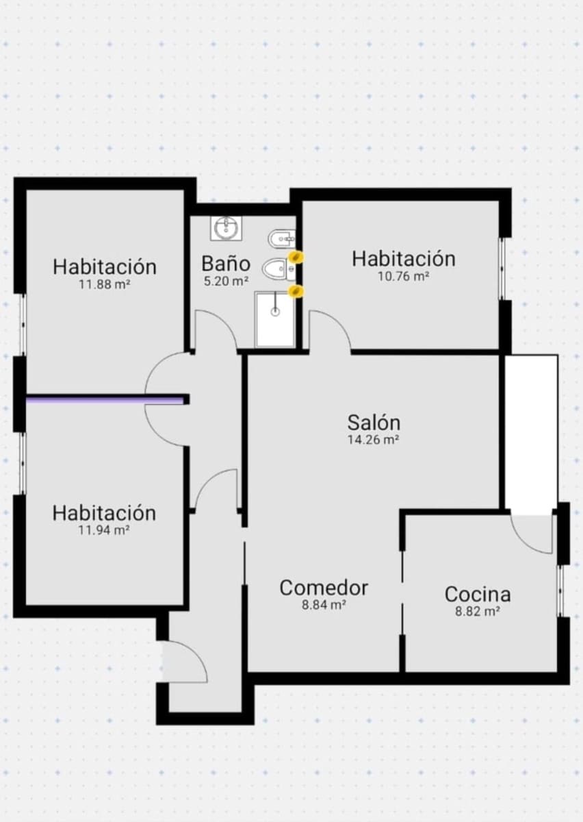 3 bedroom Flat for sale in Burlada with garage - € 235,000 (Ref: 9839025)