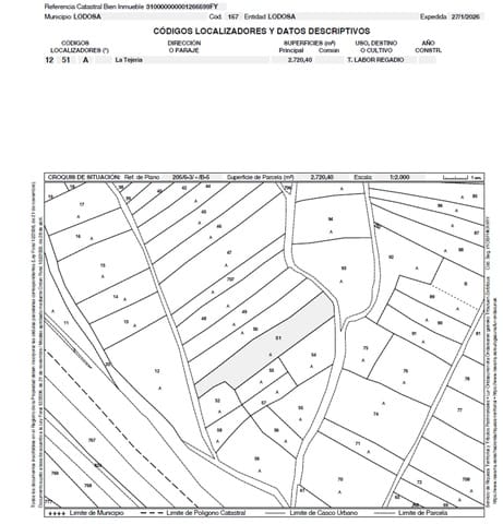 Building Plot for sale in Lodosa - € 10,000 (Ref: 9839028)