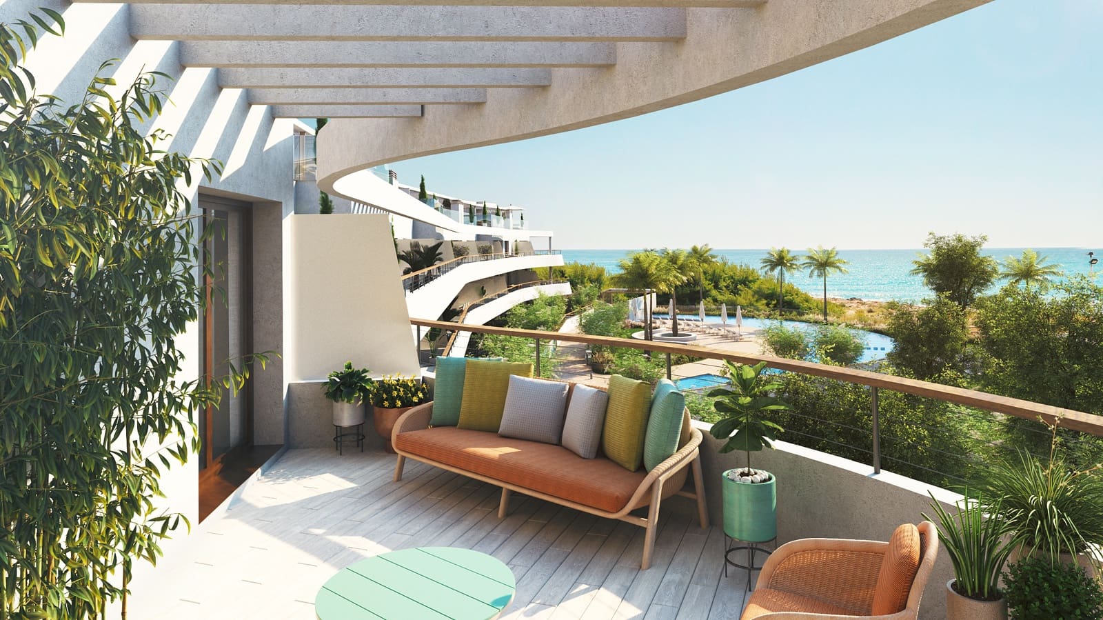 2 soveværelse Strandlejlighed til salg i Alcossebre med swimmingpool garage - € 450.000 (Ref: 8736171)