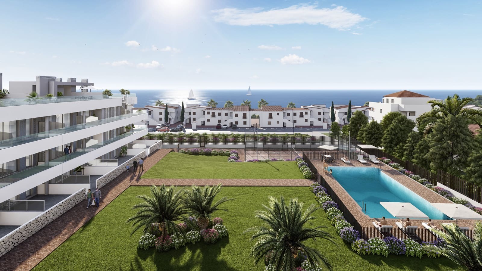 3 soveværelse Strandlejlighed til salg i Alcossebre med swimmingpool garage - € 323.650 (Ref: 8738568)