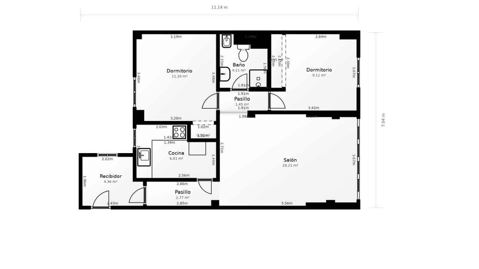 2 quarto Apartamento para venda em Torremolinos - 285 000 € (Ref: 10124845)