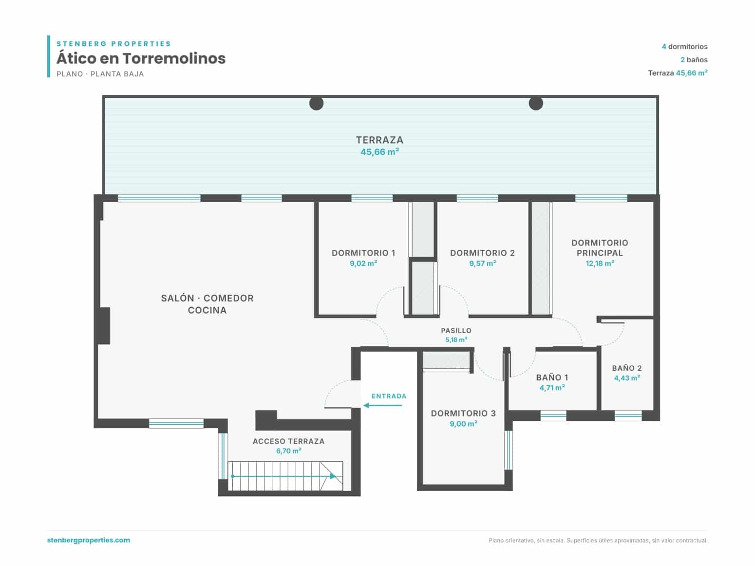 4 soverom Leilighet til salgs i Torremolinos med garasje - € 995 000 (Ref: 10167167)