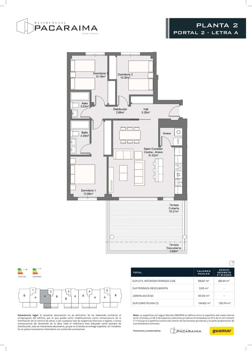 2 sovrum Lägenhet till salu i Torremolinos med pool garage - 645 000 € (Ref: 8098235)