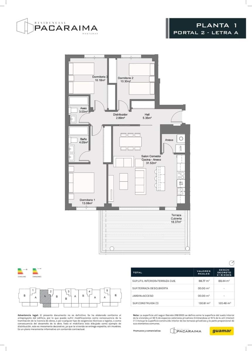 2 sovrum Lägenhet till salu i Torremolinos med pool garage - 645 000 € (Ref: 8098235)