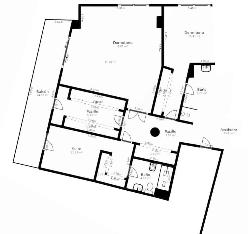 2 camera da letto Appartamento in vendita in Malaga citta con piscina - 576.000 € (Rif: 9248229)