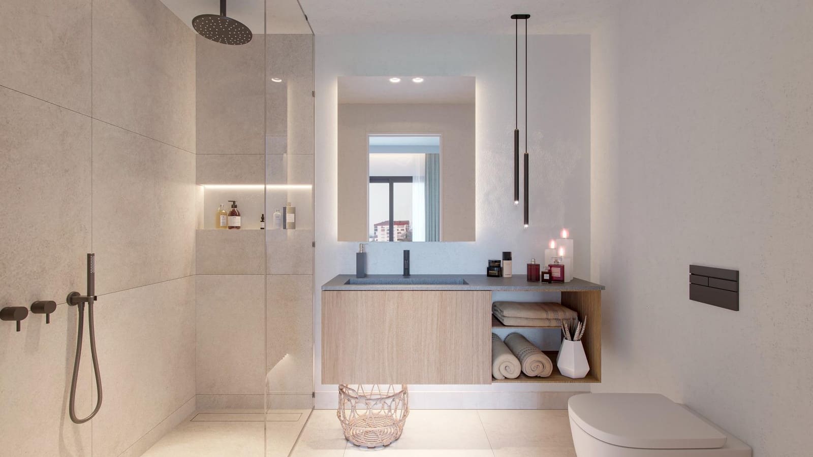 Studio til salgs i Malaga by med svømmebasseng garasje - € 325 000 (Ref: 9379213)