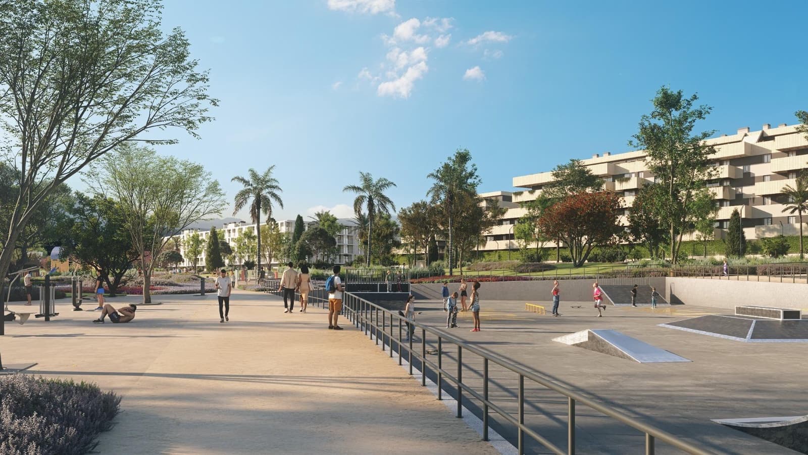 Piso de 2 habitaciones en Málaga ciudad en venta con piscina garaje - 340.000 € (Ref: 9401312)