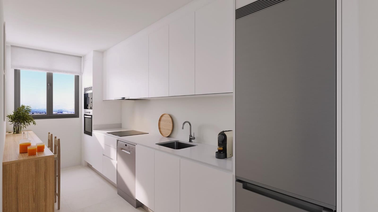 3 bedroom Flat for sale in Malaga city with pool garage - € 452,000 (Ref: 9401313)