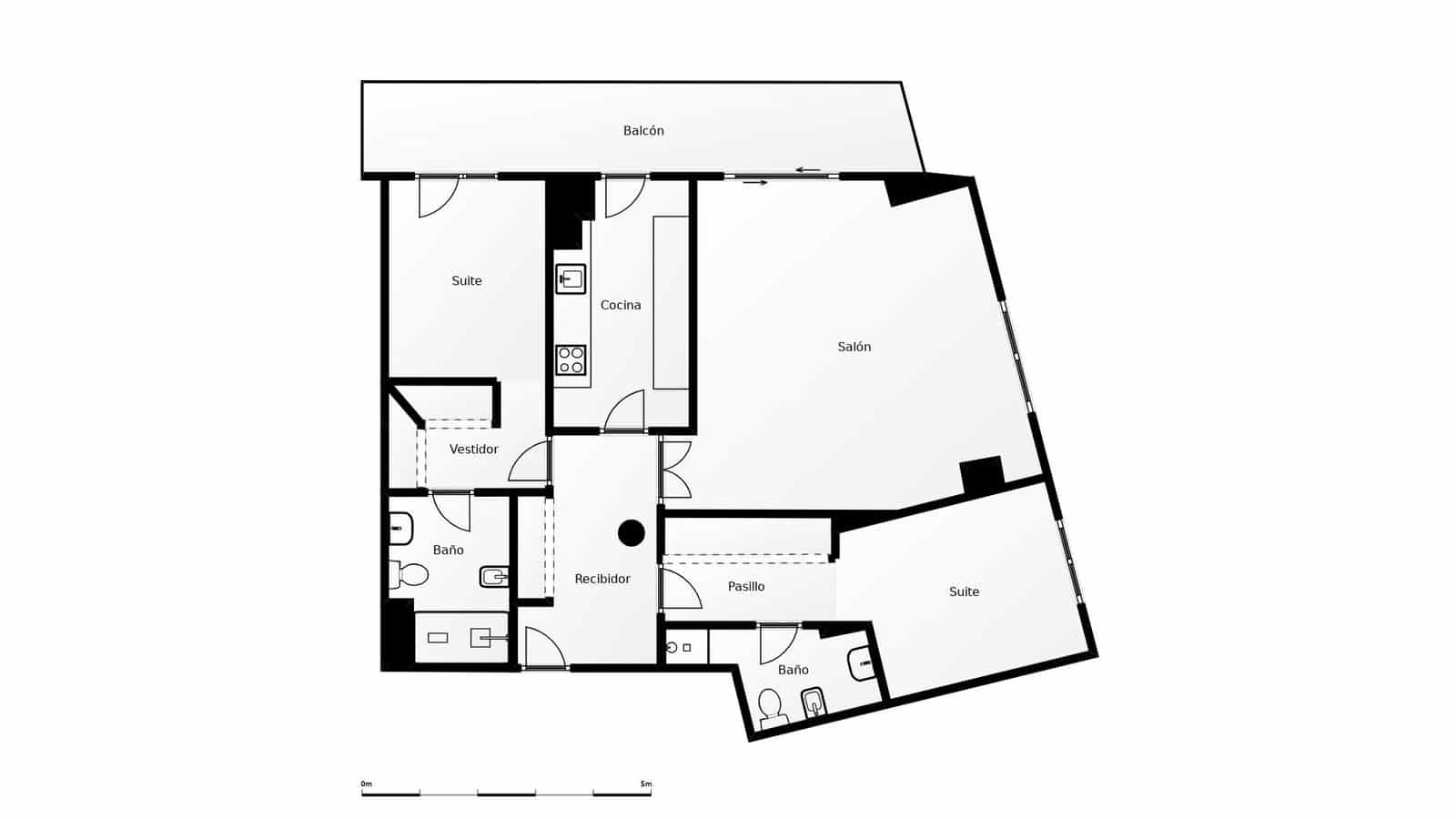Piso de 2 habitaciones en Málaga ciudad en venta con piscina - 545.000 € (Ref: 9452249)