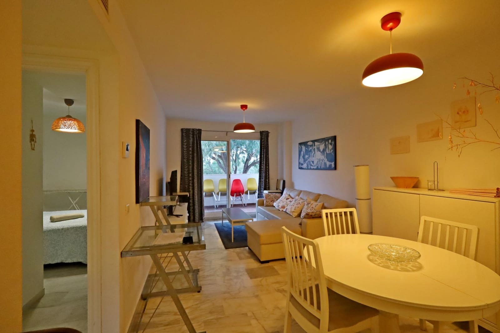 2 quarto Apartamento para arrendar em Torrequebrada com piscina - 1 500 € (Ref: 9474273)