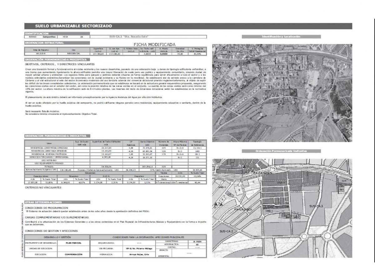 Tomt till salu i Campanillas - 385 000 € (Ref: 9634464)
