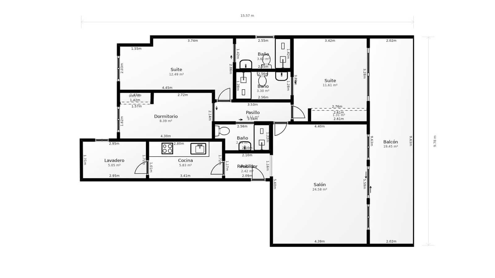 3 sypialnia Mieszkanie na sprzedaż w Torremolinos - 410 000 € (Ref: 9677591)
