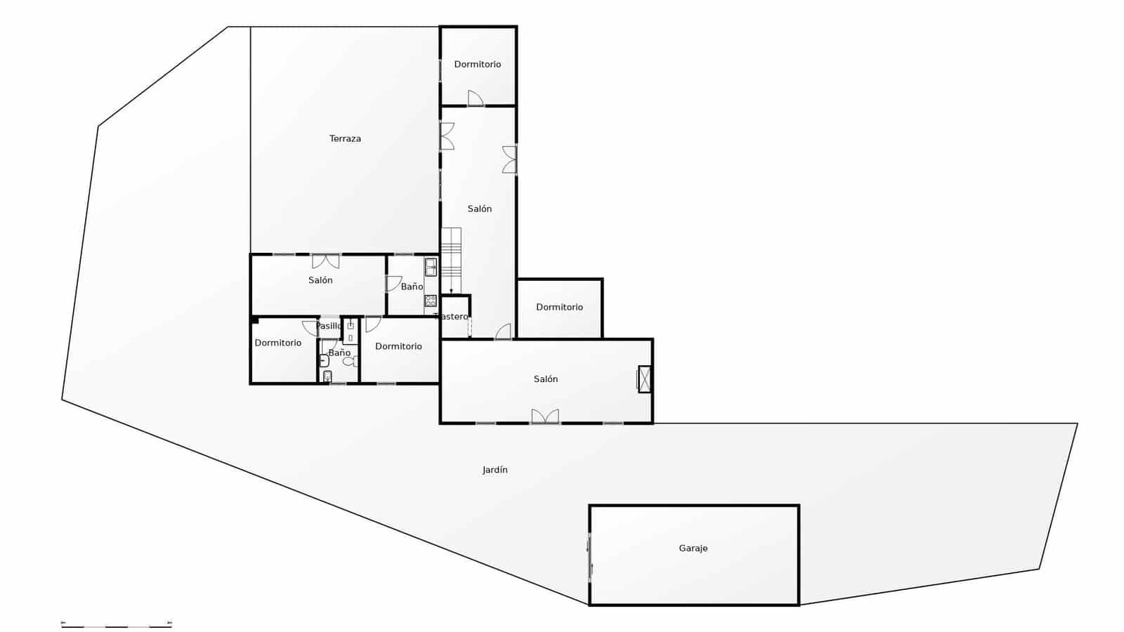 6 bedroom Villa for sale in Venta Baja with garage - € 349,000 (Ref: 9860216)