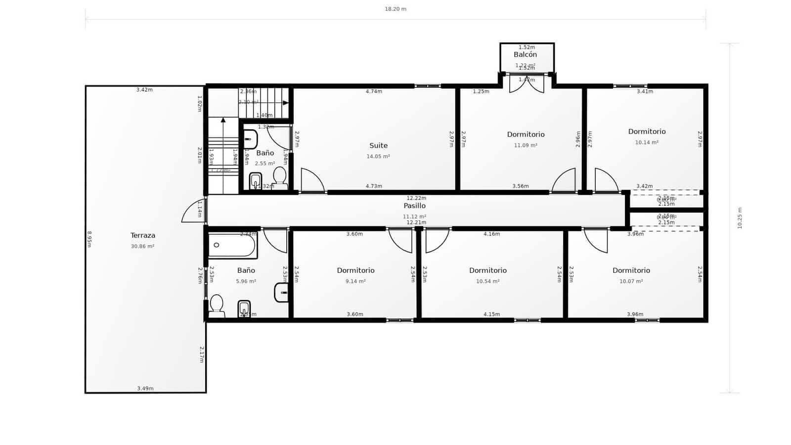 6 bedroom Villa for sale in Venta Baja with garage - € 349,000 (Ref: 9860216)