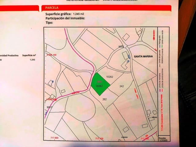 Rakentamaton maa myytävänä paikassa Cudillero - 85 000 € (Ref: 10085515)