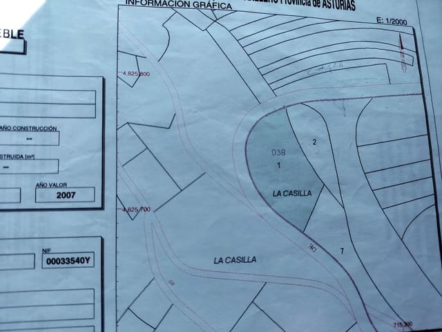 Mark till salu i Cudillero - 100 000 € (Ref: 7066272)