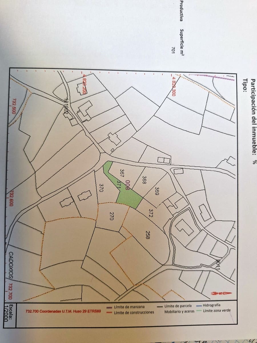 Undeveloped Land for sale in Pravia - € 85,000 (Ref: 9721153)