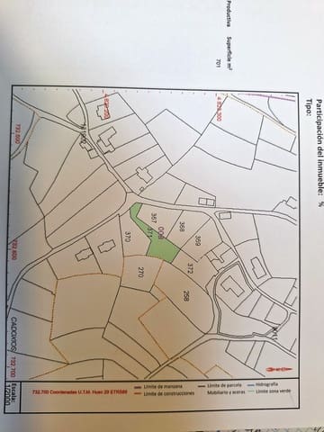 Landgrundstück zu verkaufen in Pravia - 85.000 € (Ref: 9721153)