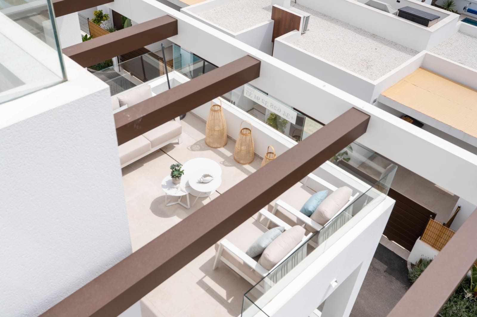 2 soverom Penthouse til salgs i Los Alcazares med svømmebasseng garasje - € 535 000 (Ref: 10060212)