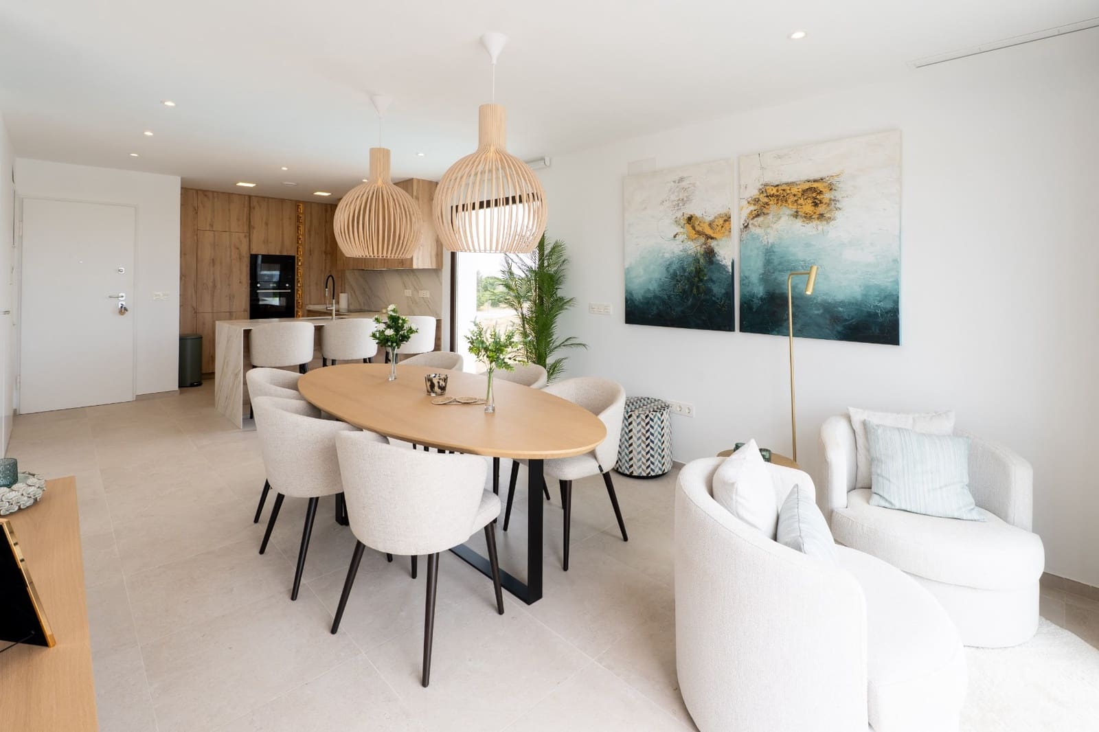 2 soverom Penthouse til salgs i Los Alcazares med svømmebasseng garasje - € 535 000 (Ref: 10060212)