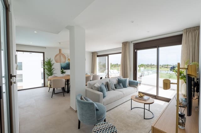 Ático de 2 habitaciones en Las Lomas de Rame - Bahía Bella, Los Alcázares en venta con piscina garaje - 535.000 € (Ref: 10060212)