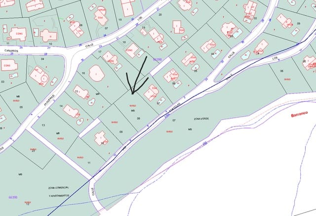 Grunde uden byggetilladelser til salg i Dénia - € 85.000 (Ref: 9508252)