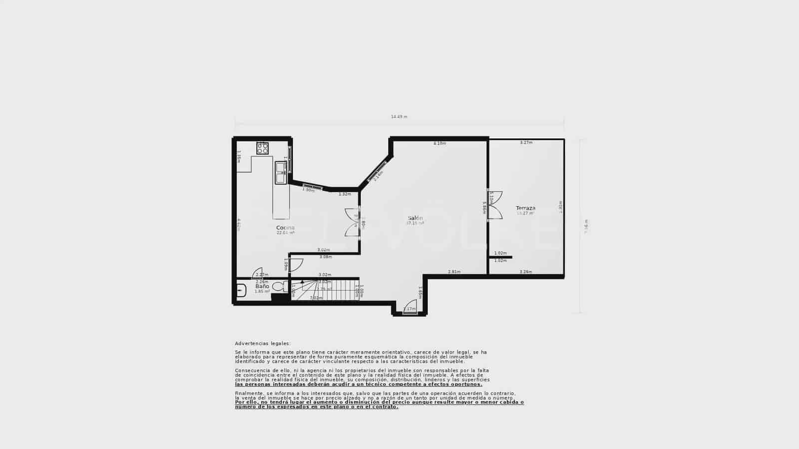 4 bedroom Penthouse for sale in Mislata with garage - € 750,000 (Ref: 10004842)