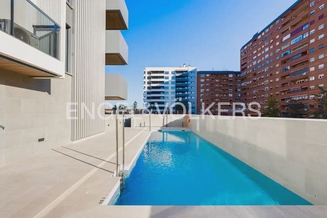 4 makuuhuone Asunto vuokrattavana paikassa Ciutat Jardi, Valencia kaupunki mukana uima-altaan 
autotalli - 4 500 € (Ref: 10007600)