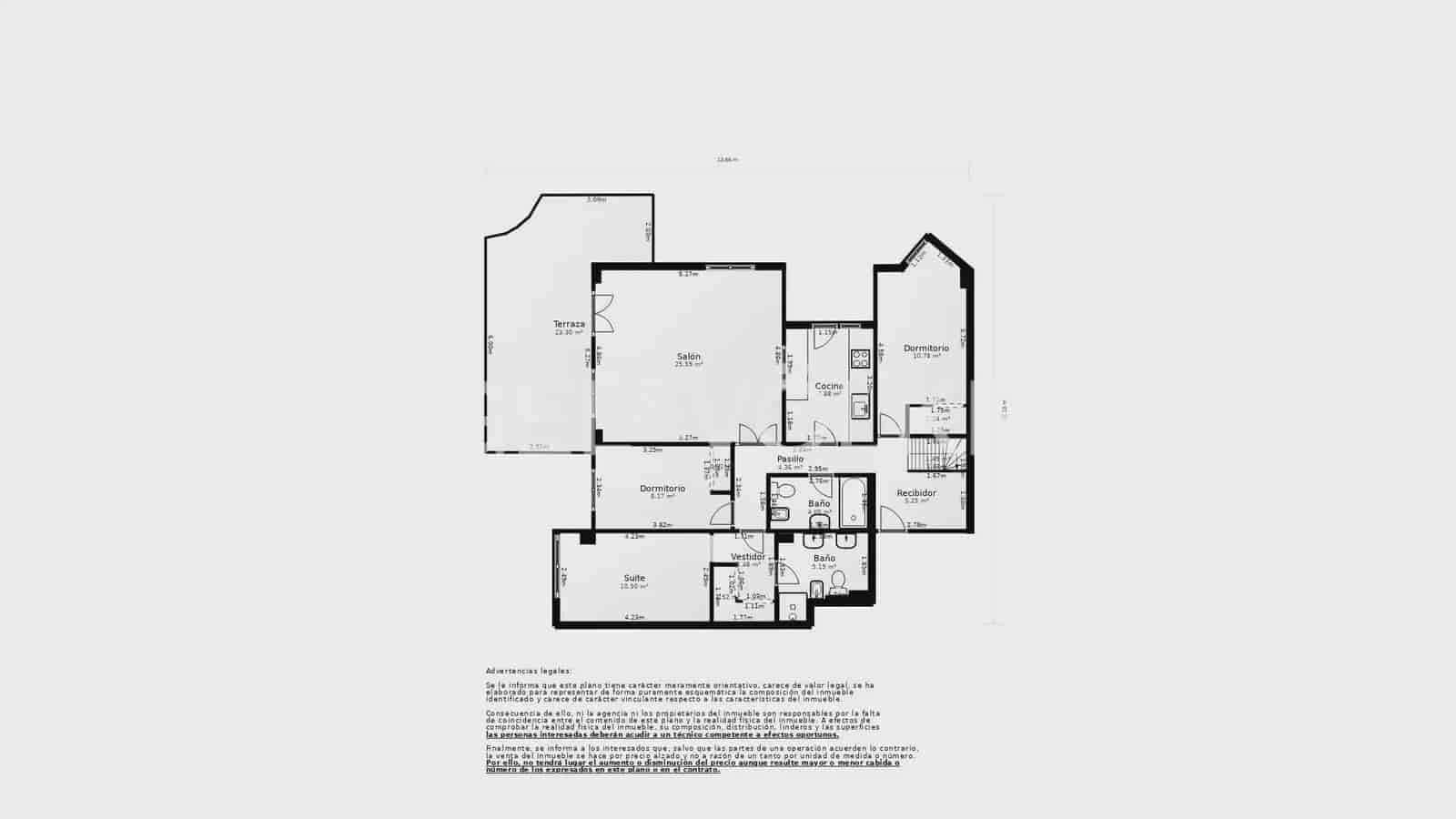 3 Zimmer Penthouse zu verkaufen in Oliva mit Pool Garage - 730.000 € (Ref: 10007602)
