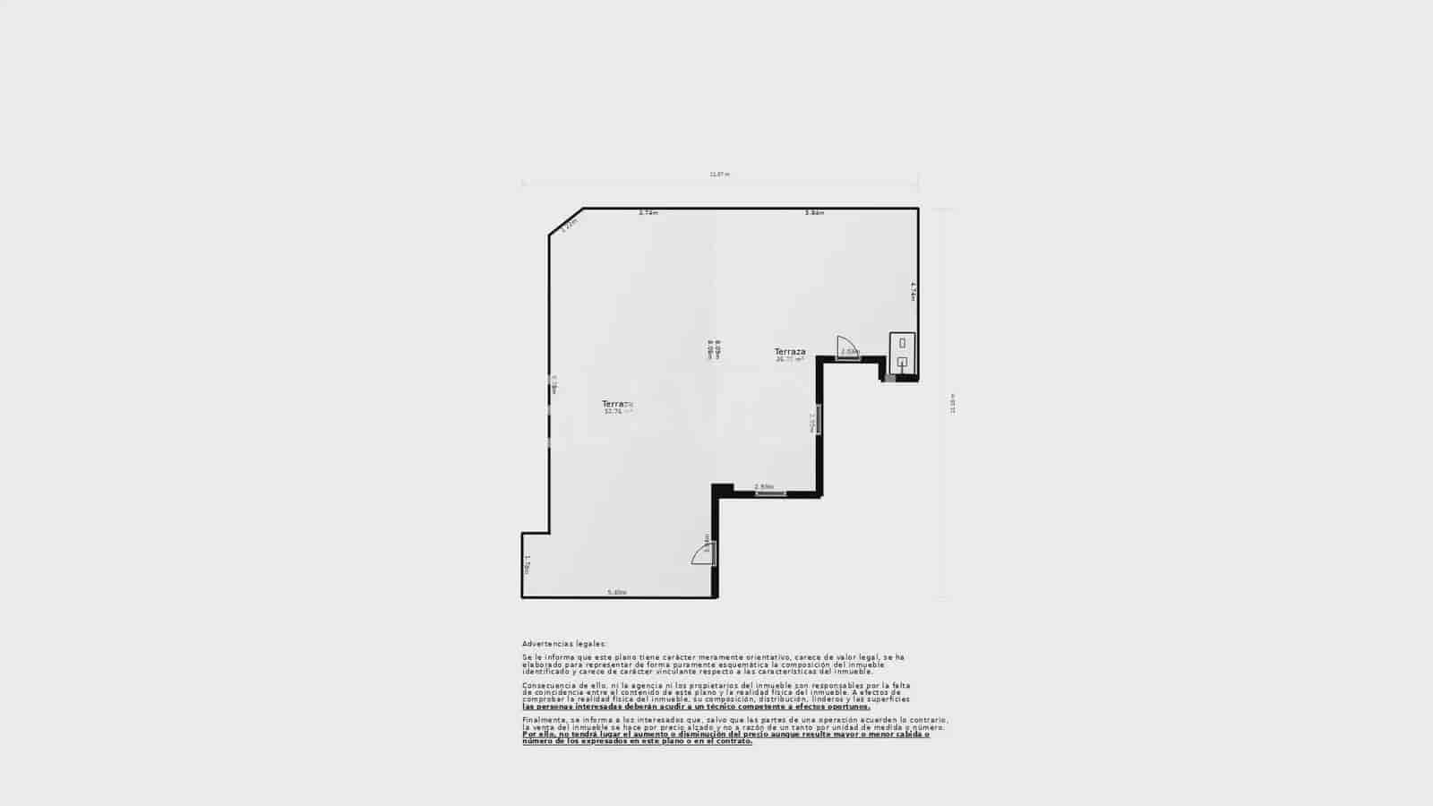 3 Zimmer Penthouse zu verkaufen in Oliva mit Pool Garage - 730.000 € (Ref: 10007602)