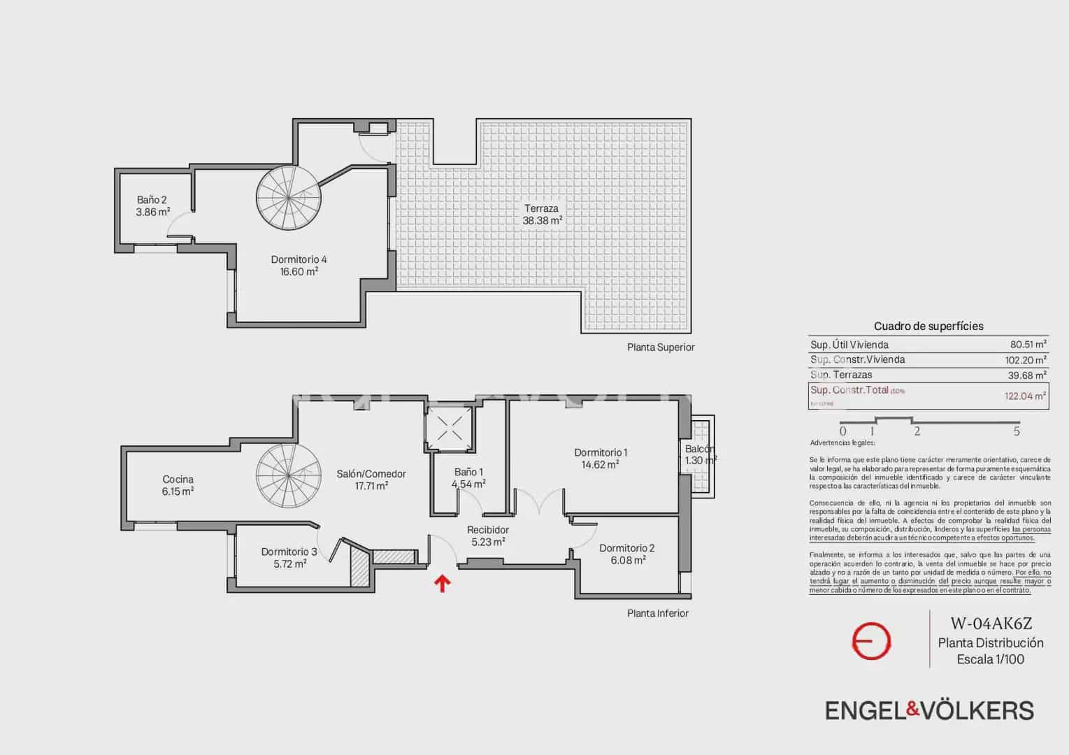 4 quarto Apartamento para venda em Valencia cidade - 395 000 € (Ref: 10007805)