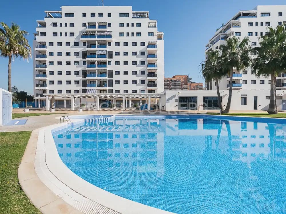 2 bedroom Flat for rent in La Pobla de Farnals with pool garage - € 1,200 (Ref: 10009808)