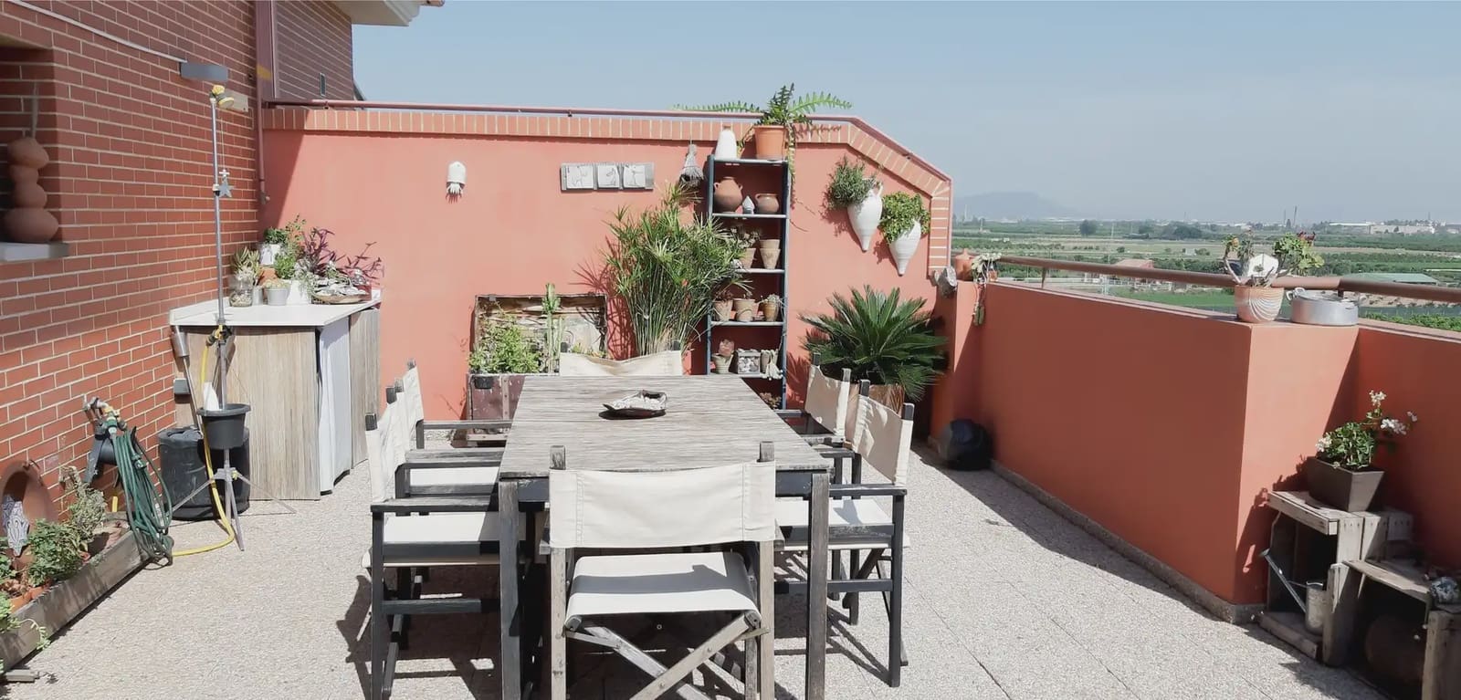Penthouse de 2 chambres à louer à Valence ville avec garage - 1 250 € (Ref: 10012665)