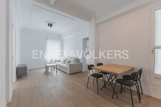 2 slaapkamer Flat te huur in En Corts, Valencia stad - € 1.250 (Ref: 10014320)