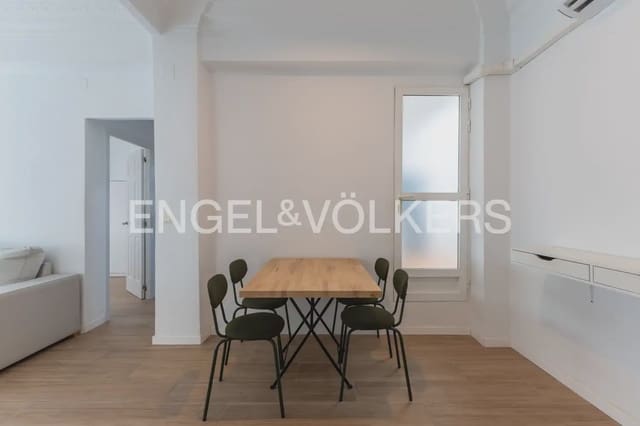 2 slaapkamer Flat te huur in En Corts, Valencia stad - € 1.250 (Ref: 10014320)