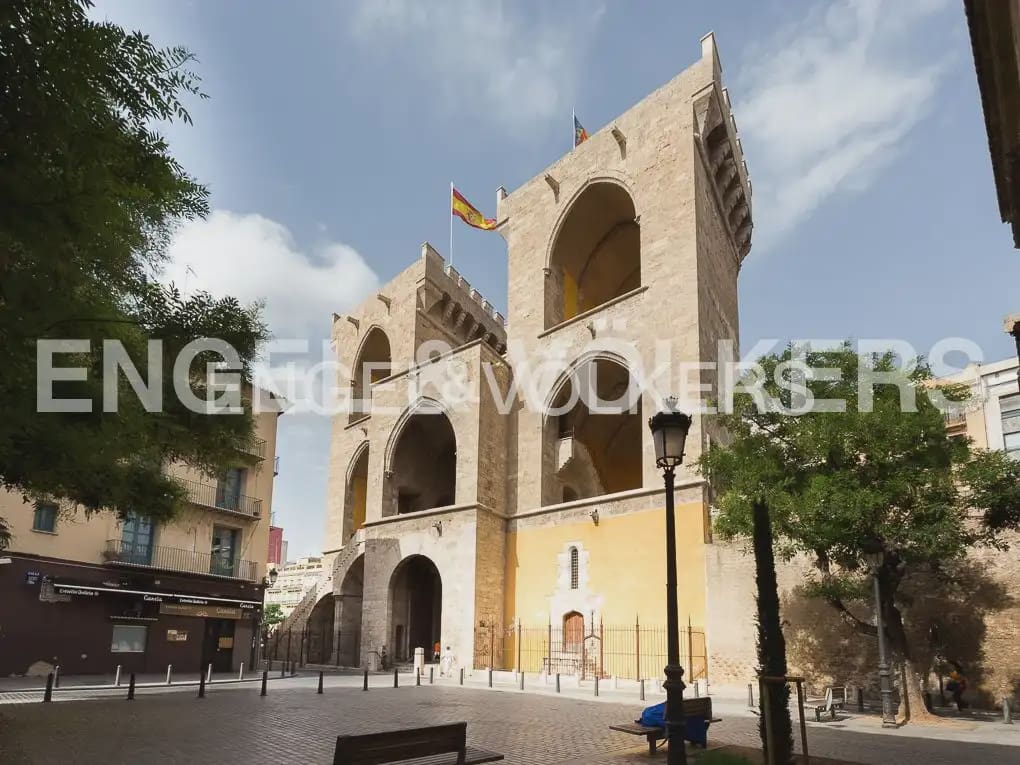 2 Zimmer Wohnung zu vermieten in Valencia Stadt - 1.750 € (Ref: 10014816)