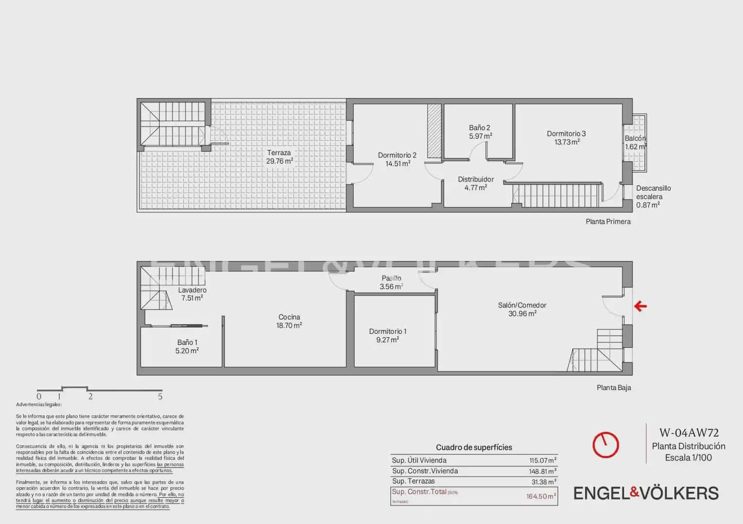 3 bedroom Townhouse for sale in Valencia city - € 799,000 (Ref: 10021438)