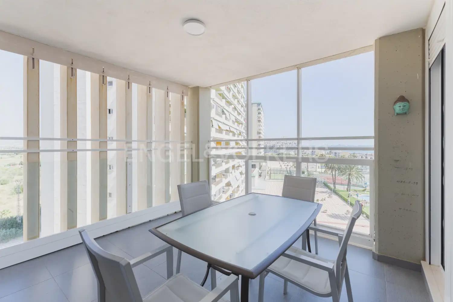 2 Zimmer Wohnung zu vermieten in Puig mit Pool Garage - 1.000 € (Ref: 10021606)