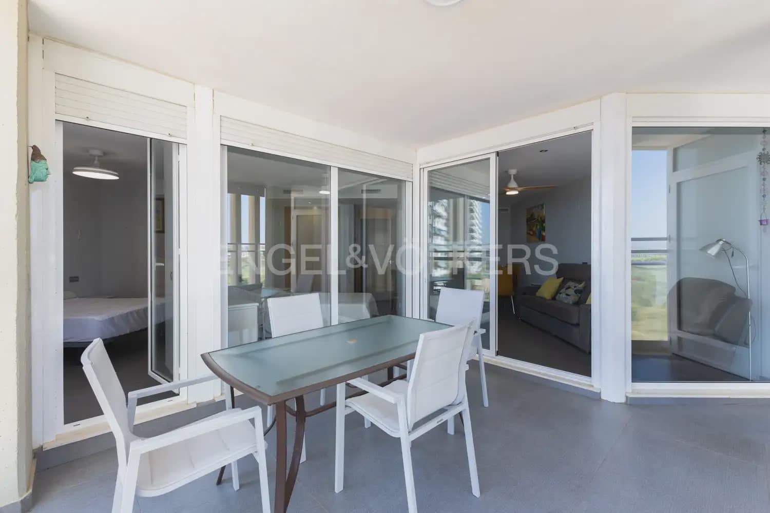 2 Zimmer Wohnung zu vermieten in Puig mit Pool Garage - 1.000 € (Ref: 10021606)