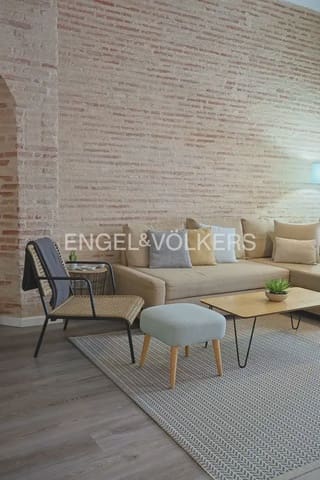 Appartement de 1 chambre à louer à El Botanic, Valence ville - 1 500 € (Ref: 10029662)