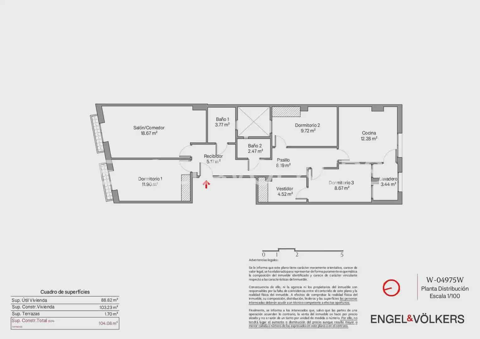 3 sypialnia Mieszkanie na sprzedaż w Miasto Walencja - 420 000 € (Ref: 10029796)