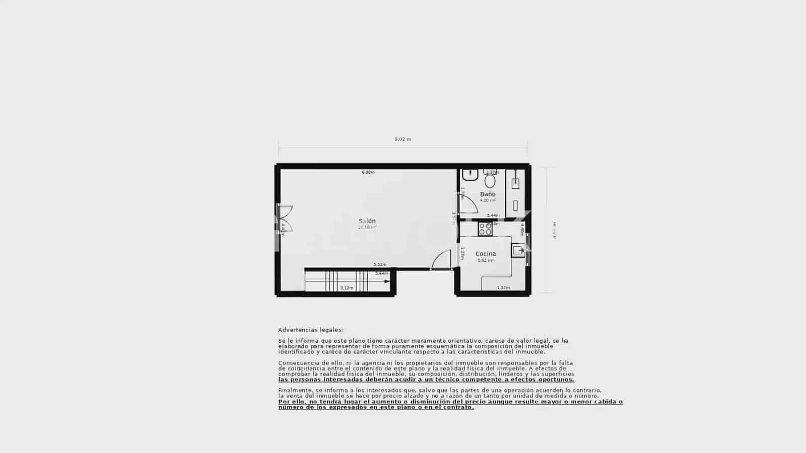 1 makuuhuone Asunto myytävänä paikassa Valencia kaupunki - 470 000 € (Ref: 10030761)